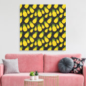 Fruit seamless pattern | Fruit surface pattern 4 Leinwanddruck (Insitu (Wohnzimmer))