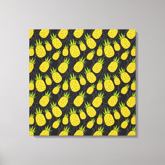 Fruit seamless pattern | Fruit surface pattern 4 Leinwanddruck (Vorderseite)
