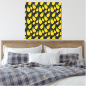 Fruit seamless pattern | Fruit surface pattern 4 Leinwanddruck (Insitu (Schlafzimmer))