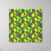 Fruit seamless pattern | Fruit surface pattern 7 Leinwanddruck (Vorderseite)