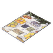 Fruit Stand by Gustave Caillebotte, Vintage Art Notizblock (Linke Seite)