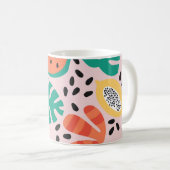 Fruit Stilvoll: Vintages Muster. Kaffeetasse (VorderseiteRechts)