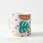 Fruit Stilvoll: Vintages Muster. Kaffeetasse (Vorderseite Links)