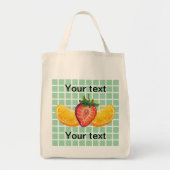 Fruit, Strawberry, orange Tragetasche (Vorne)
