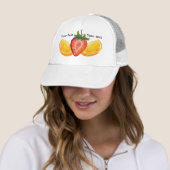 Fruit, Strawberry, orange Truckerkappe (Beispiel)