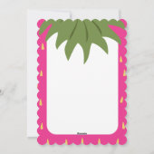 Fruit Strawberry Vielen Dank Feiertagskarte (Rückseite)