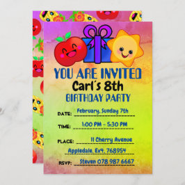 Fruit Sunshine Happy Ananas Niedliche Liebe Geburt Einladung