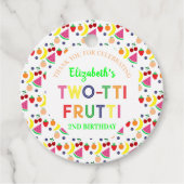 Fruit Two-tti Frutti 2. Geburtstag Geschenkanhänger (Vorderseite)