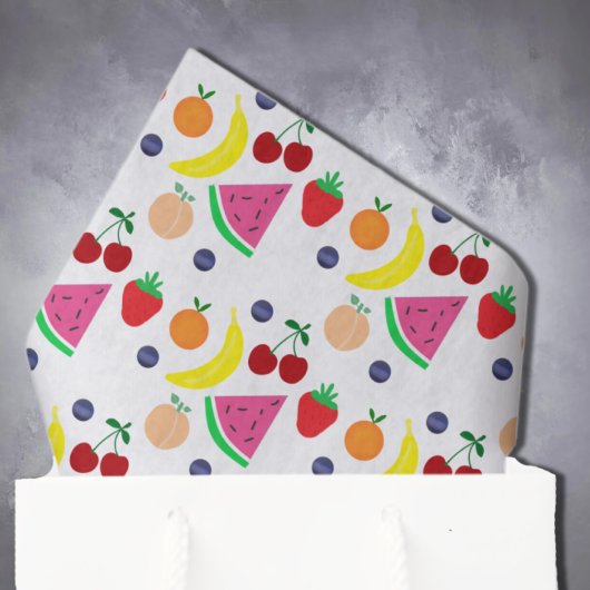 Fruit Two-tti Frutti 2. Geburtstag Seidenpapier