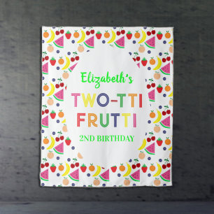 Fruit Two-tti Frutti 2. Geburtstag Wandteppich
