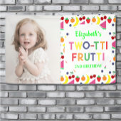 Fruit Two-tti Frutti 2nd Birthday Banner