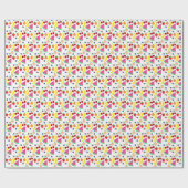 Fruit Two-tti Frutti 2nd Birthday Geschenkpapier (Flach)