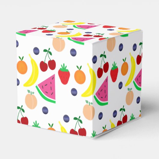 Fruit Two-tti Frutti 2nd Birthday Geschenkschachtel (Rückseite)