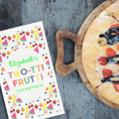 Fruit Two-tti Frutti 2nd Birthday Napkins Serviette