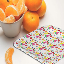 Fruit Two-tti Frutti 2nd Birthday Pappteller