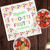 Fruit Two-tti Frutti 2nd Birthday Serviette
