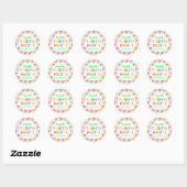 Fruit Two-tti Frutti 2nd Birthday Sticker (Blatt)