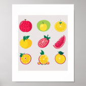 FRUIT WALL ART POSTER (Vorne)