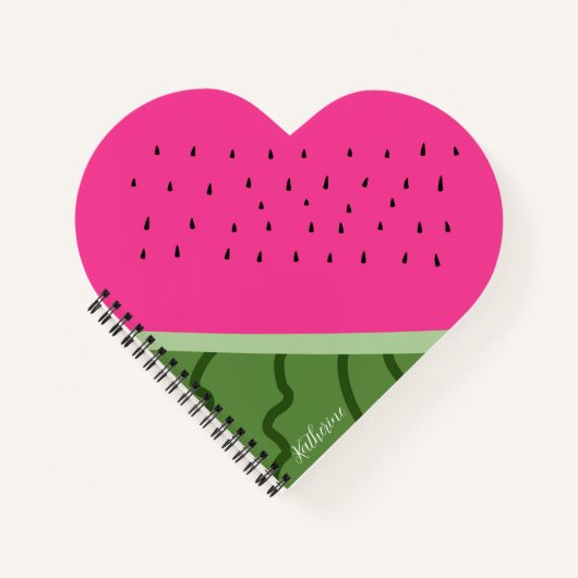 Fruit Watermelon Notizblock (Vorderseite)