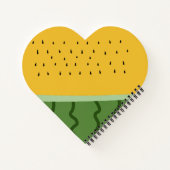 Fruit Watermelon Notizblock (Rückseite)