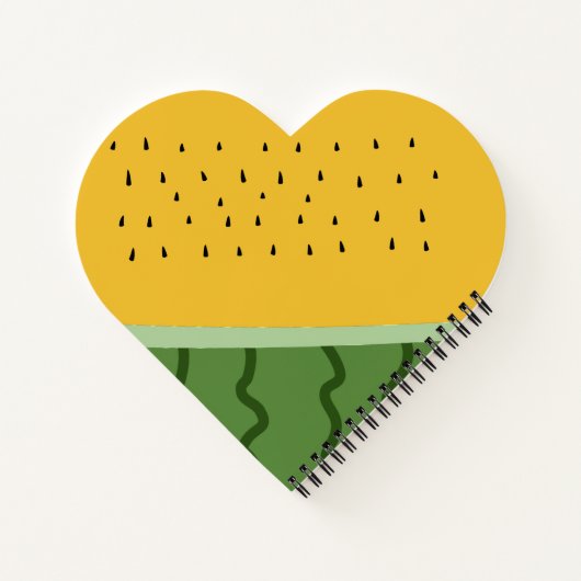 Fruit Watermelon Notizblock (Rückseite)