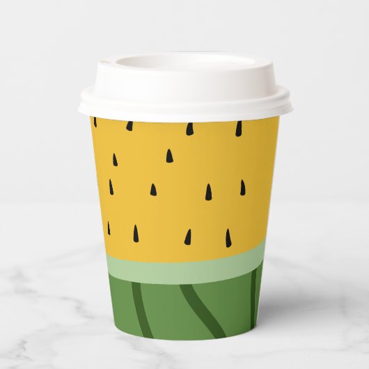 Fruit Watermelon Pappbecher (Rückseite)