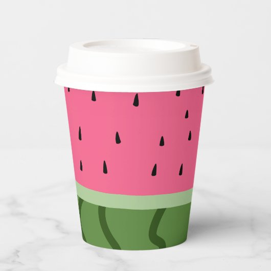 Fruit Watermelon Pappbecher (Vorderseite)