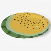 Fruit Watermelon Pappteller (Schrägansicht)