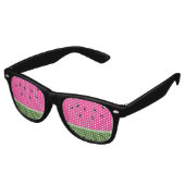 Fruit Watermelon Partybrille (Schrägansicht)