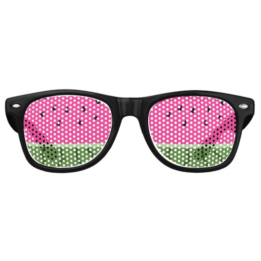 Fruit Watermelon Partybrille (Vorderseite)