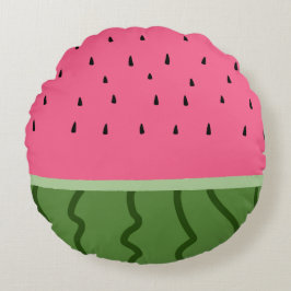 Fruit Watermelon Rundes Kissen