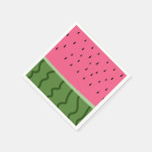 Fruit Watermelon Serviette (Ecke)