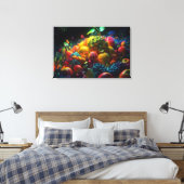 Fruit World Leinwanddruck (Insitu (Schlafzimmer))