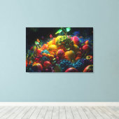 Fruit World Leinwanddruck (Insitu (Holzboden))