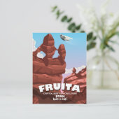 Fruita Hauptstadt Reef Nationalpark Utah Postkarte (Stehend Vorderseite)