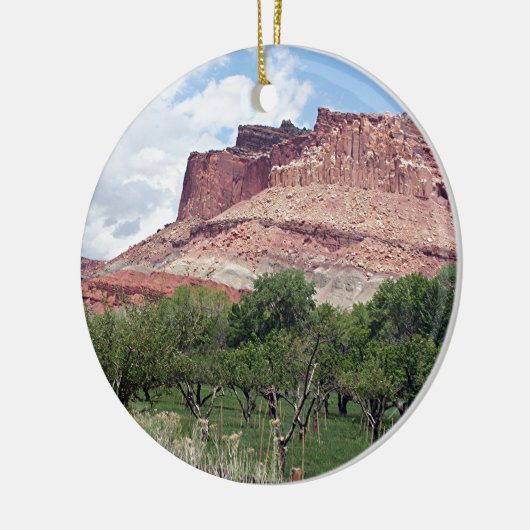 Fruita, Hauptstadts-Riff-Nationalpark, Utah, USA 5 Keramikornament (Links)