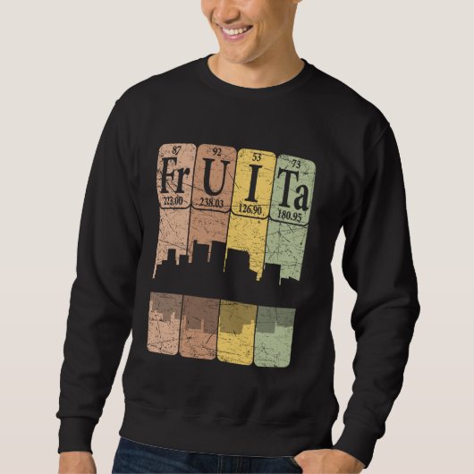 Fruita Periodic Table Elements Fruita Colorado Ret Sweatshirt (Vorderseite)