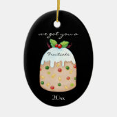 Fruitcake Funny Name Keramik Ornament (Vorne)