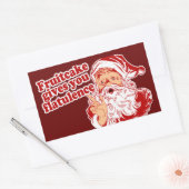 Fruitcake gibt Ihnen Flatulenz Rechteckiger Aufkleber (Umschlag)