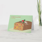 Fruitcake Holiday Card Karte (Vorderseite)