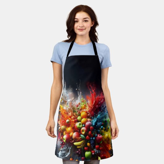 Fruitexplosion Schürze (Getragen)