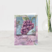 "Fruitful Legacy" Vielen Dank Notecard Dankeskarte (Vorderseite)