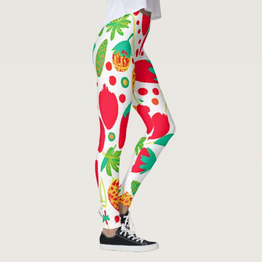 Fruitful Palette Vivid Pattern Leggings (Rechts)