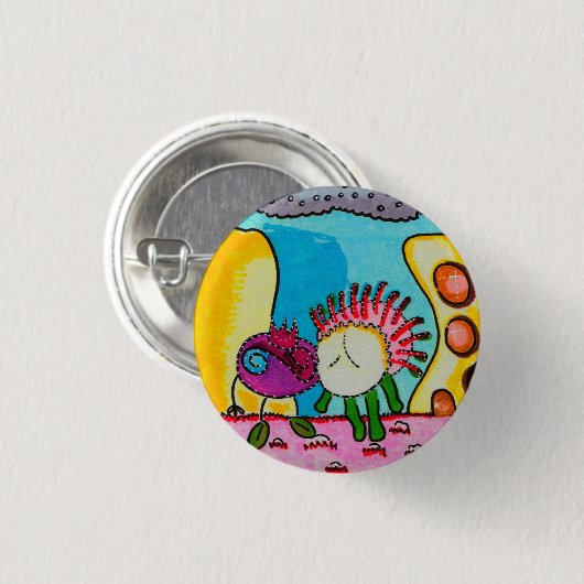 Fruitland Button (Vorne & Hinten)