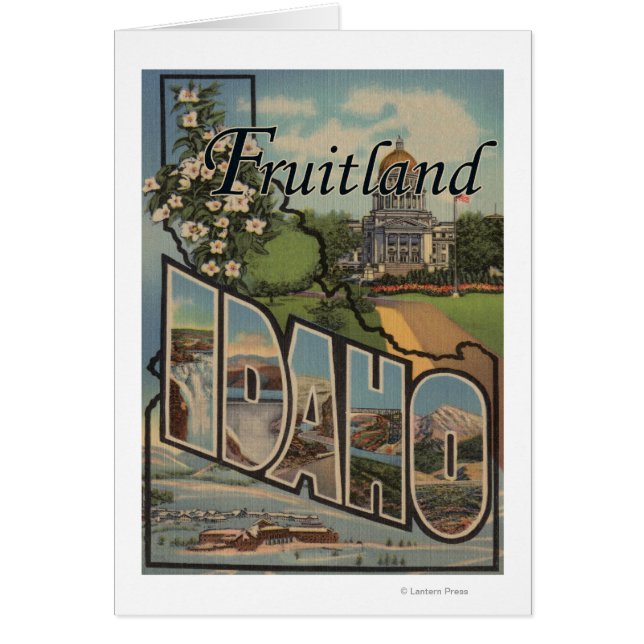 Fruitland, Idaho - Große Briefmarkenszenen (Vorne)