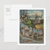 Fruitland, Idaho - Große Briefmarkenszenen Postkarte (Vorne/Hinten)