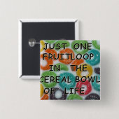 Fruitloop Knopf Button (Vorne & Hinten)
