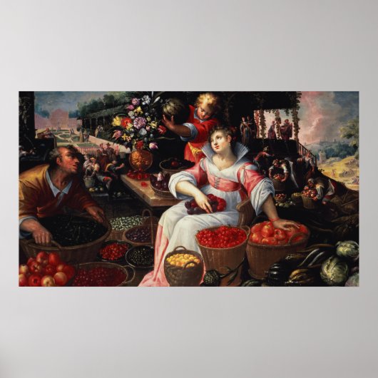 Fruitmarket , 1590 poster (Vorne)