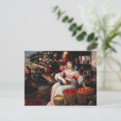 Fruitmarket , 1590 postkarte (Stehend Vorderseite)
