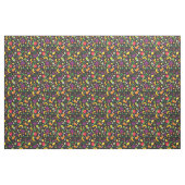 Fruitopia Print, Frische Früchte auf schwarzem Bod Stoff (Fat Quarter (45,7 x 55,9 cm))